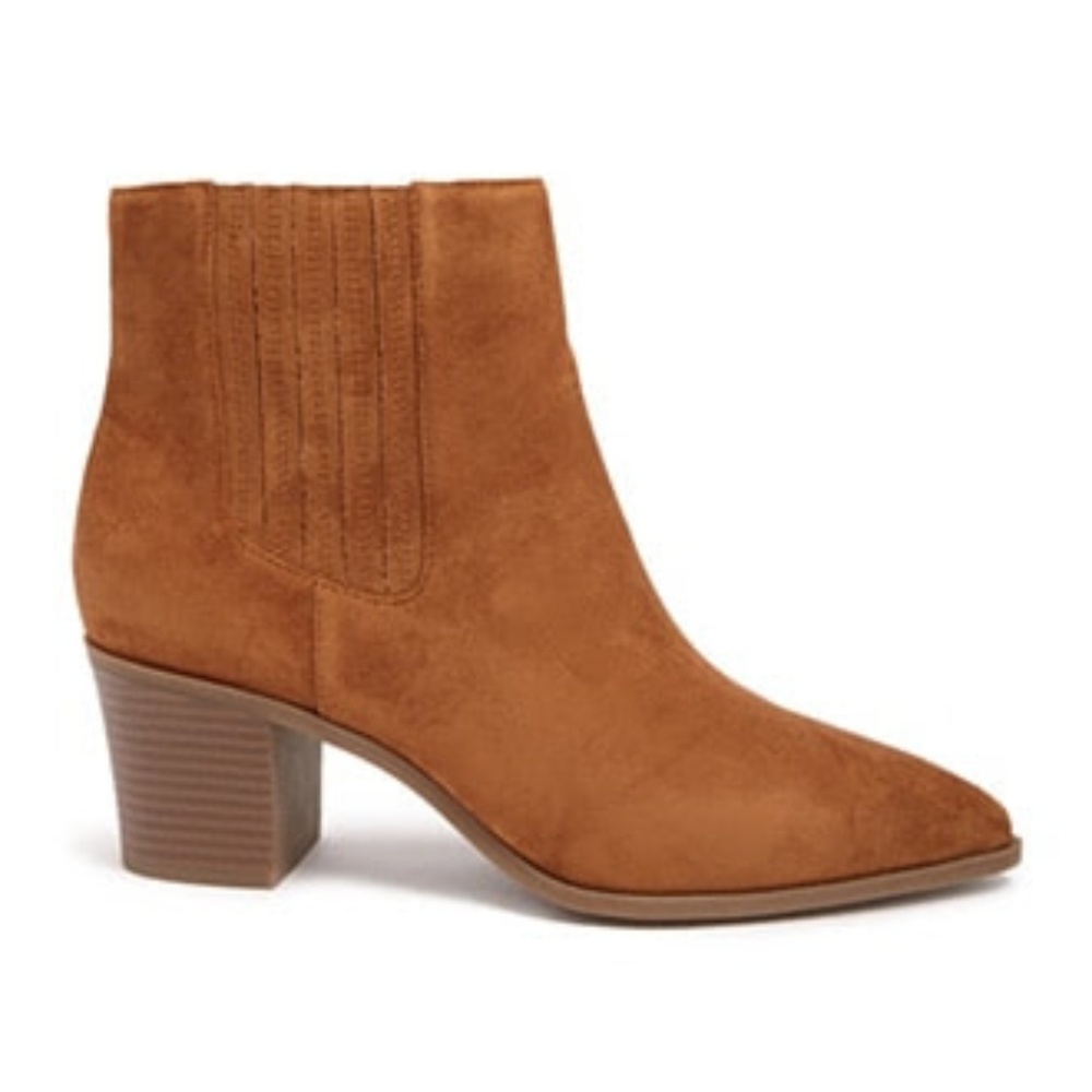 Suede Brown Booties